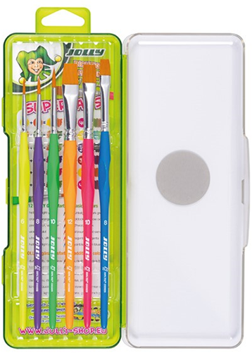 Jolly Pinselset Neon 6-teilig-3