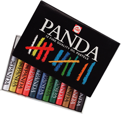 Royal Talens Panda Oil Pastelset 12 stuks