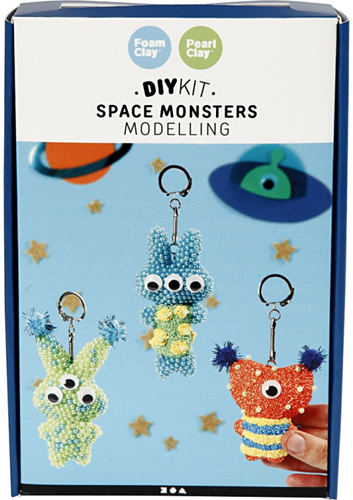 CC DIY Kit Space Monsters Schlüsselanhänger-2
