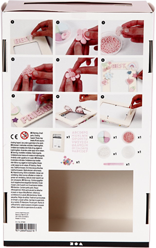 CC DIY Kit Bilderrahmen „Beste Freunde“.-3