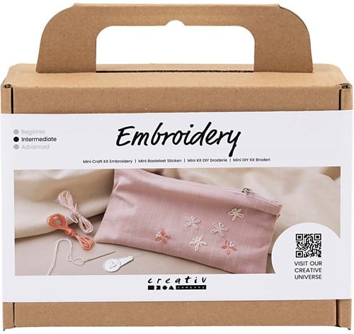 CC Mini Creative Box Borduren Clutch