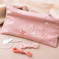 CC Mini Creative Box Borduren Clutch  -2