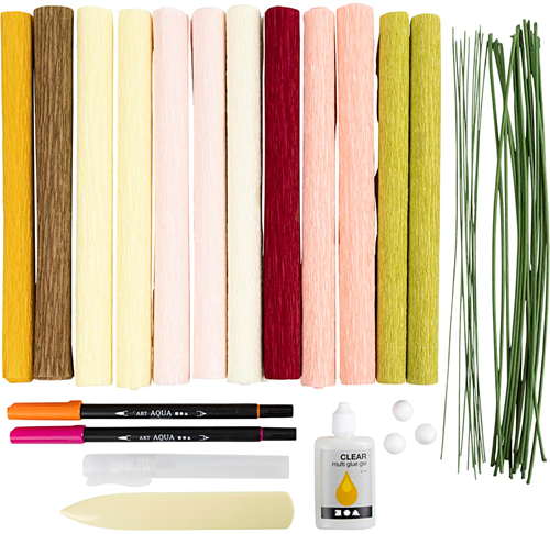 CC Starter-Set Blumenstrauß aus Krepppapier-2