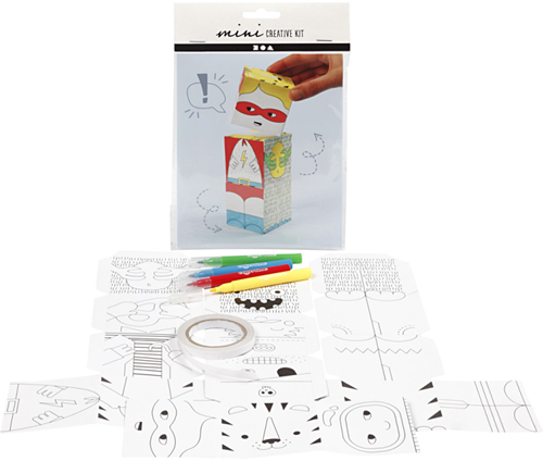 CC Mini Creative Kit Superhelden-Stapelblöcke