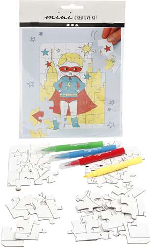 CC Mini Craft Kit, white, superhero, 1 pack