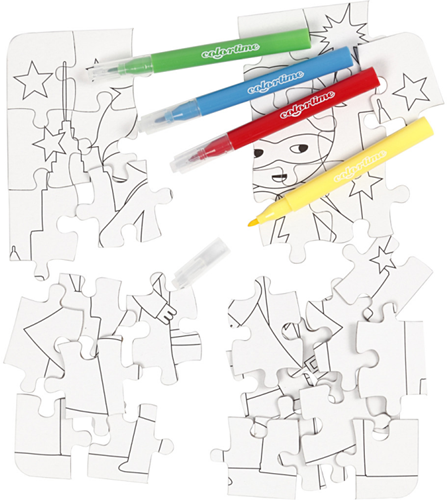 CC Mini Craft Kit, white, superhero, 1 pack-3