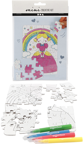 CC Mini Creative Kit Prinzessinnen-Puzzle