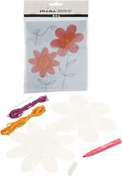 CC Mini Creative Kit Bloemen Kleuren en Borduren