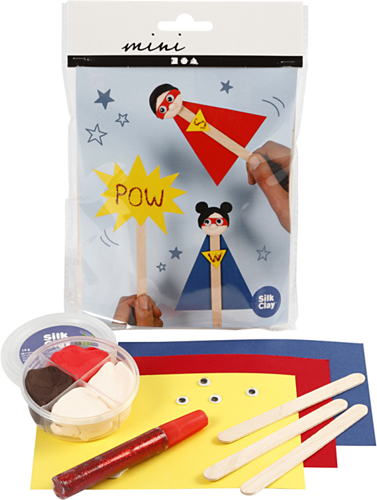 CC Mini Creative Kit Superhelden van IJsstokjes