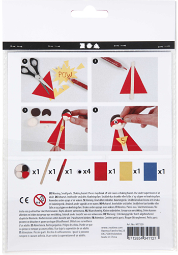 CC Mini Craft Kit, ice-lolly stick figure, 1 pack-2