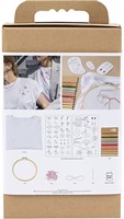 CC Hobbyset Borduurwerk T-Shirt Wit-2