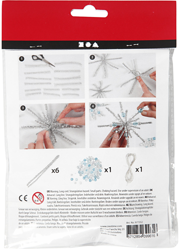 CC Mini Craft Kit, snowflakes, 1 pack-3