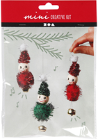 CC Mini Craft Kit, hanging Christmas elf decoration, 1 pack-2