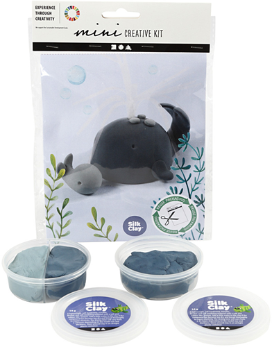 CC Mini Creative Kit Walvis met Kalf