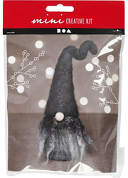 CC Mini Creative Kit Kerst Gnoom Grijs 20 cm