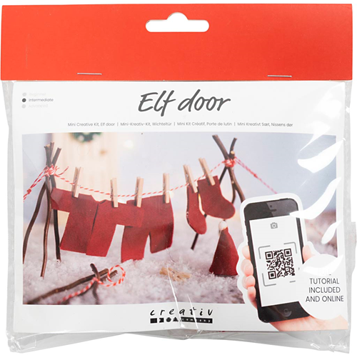CC Miniatuur Set Kabouterdeur Wasgoed