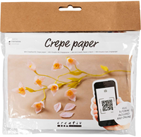 CC Creative Mini Hobby Set Krepppapier Blumen Kirschzweig