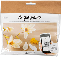 CC Creative Mini Hobby Set Krepppapier Blumen Magnolienzweig