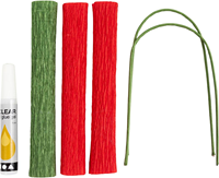 CC Mini Craft Kit Crepe Paper, Roses, Crêpe ratio: 180%, 105 g, 1 pack-2