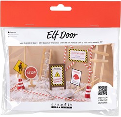 CC Mini Hobbyset Kabouterdeur in Aanbouw