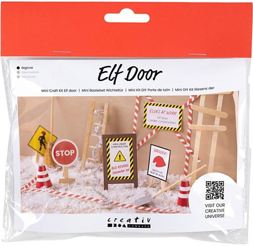 CC Mini Hobbyset Kabouterdeur in Aanbouw