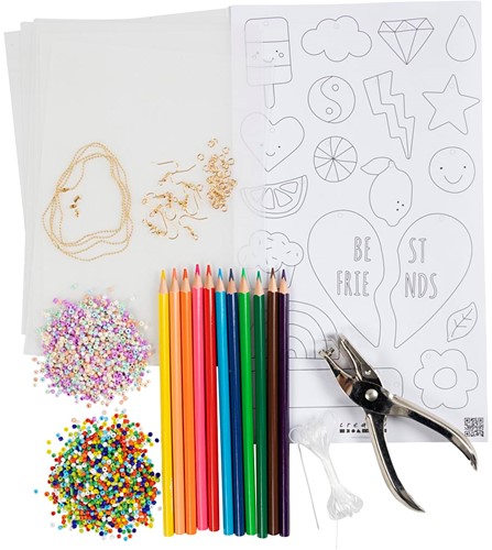 CC Craft Mix Shrink Plastic Sheets, Jewellery, 1 pack-2