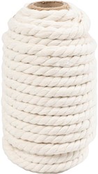 CC Makramee-Seil 8,5 mm 12 m gebrochenes Weiß