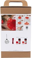 CC Hobbyset  8 Kerstballen Marmeren-3