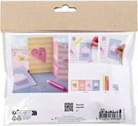 CC Mini Craft Kit Decoration, pastel yellow, pastel lilac, pastel pink, Cakes, 1 pack-2