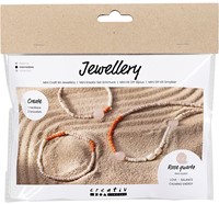 CC Mini Hobbyset Sieraden Rozenkwarts Ketting en Armband