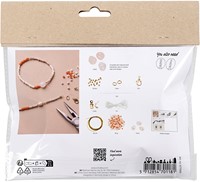 CC Mini Hobbyset Sieraden Rozenkwarts Ketting en Armband-2