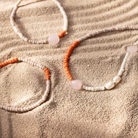 CC Mini Hobbyset Sieraden Rozenkwarts Ketting en Armband-3