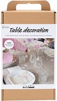 CC Hobbyset Tischdekoration Pastellfarben