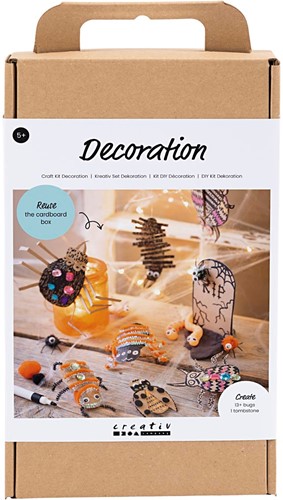CC Hobbyset Decoratie Halloween Insecten Wormen en Grafstenen