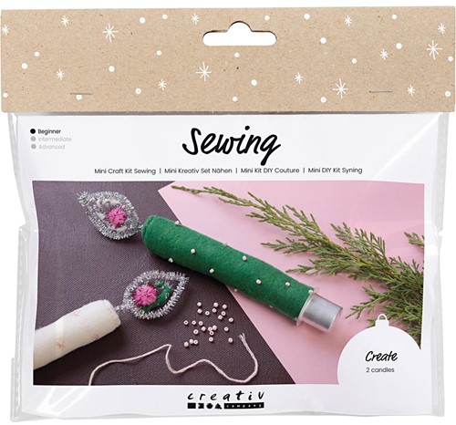 CC Mini Hobbyset Naaien Blijvende Kaarsen