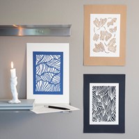 CC Hobbyset Papierkunst - Papiersnijden - Off white - Blauw - Zwart-2