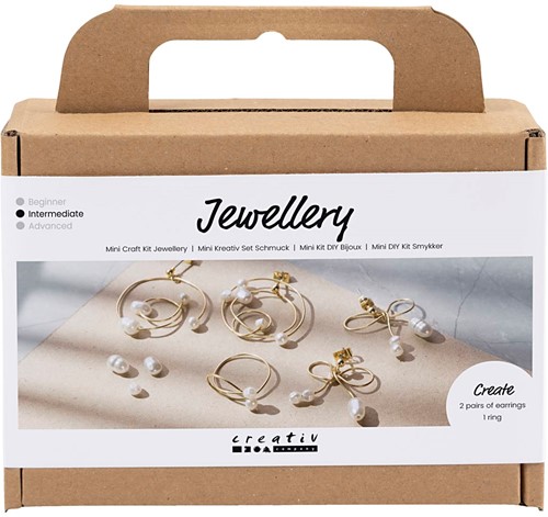 CC Mini Hobbyset Sieraden Oorbellen van Metaaldraad