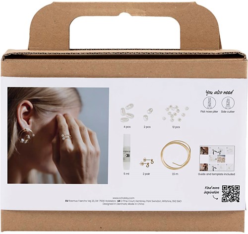 CC Mini Hobbyset Sieraden Oorbellen van Metaaldraad-2