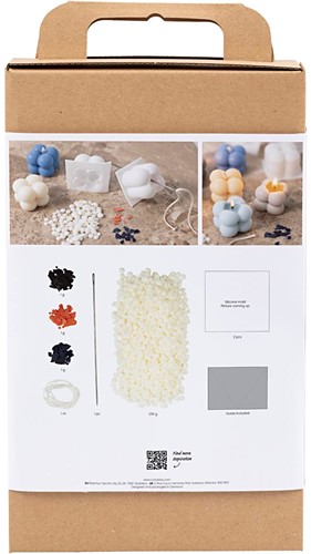 CC Hobbyset Kerzenherstellung, Seifenblasen-Sojakerze-3