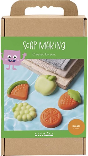 CC Hobbyset Zeep Maken Fruit Groen, Oranje