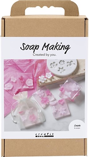 CC Hobby Set Soap Making Flowers Pink