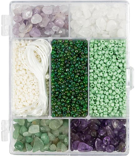 CC Creatieve Box Sieraden Kristallen Diverse Kleuren
