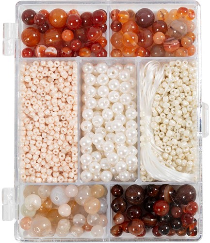CC Creatieve Box Sieraden Agaten Diverse Kleuren