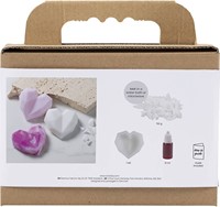 CC Mini-Seifenherstellungs-Set „Herzen Rosa“-3