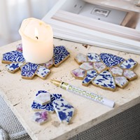 CC Hobbyset Kintsugi Blauw Goud Lichtrood en Wit-2