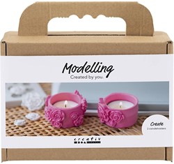 CC Mini Hobbyset Waxinelichthouders Boetseren