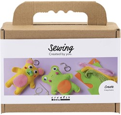 CC Mini Hobbyset Naaien Kikker en teddybeer