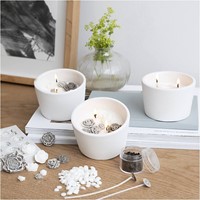 CC Hobbyset Kaarsen Maken Roos, Beige, Wit en Créme-2