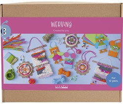 CC Groepsset Weven Wanddecoraties, Hangers, Uilen en Muis