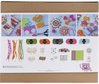 CC Group Weaving Kit: Wall Hangings, Hangings, Owls, and Mouse-2